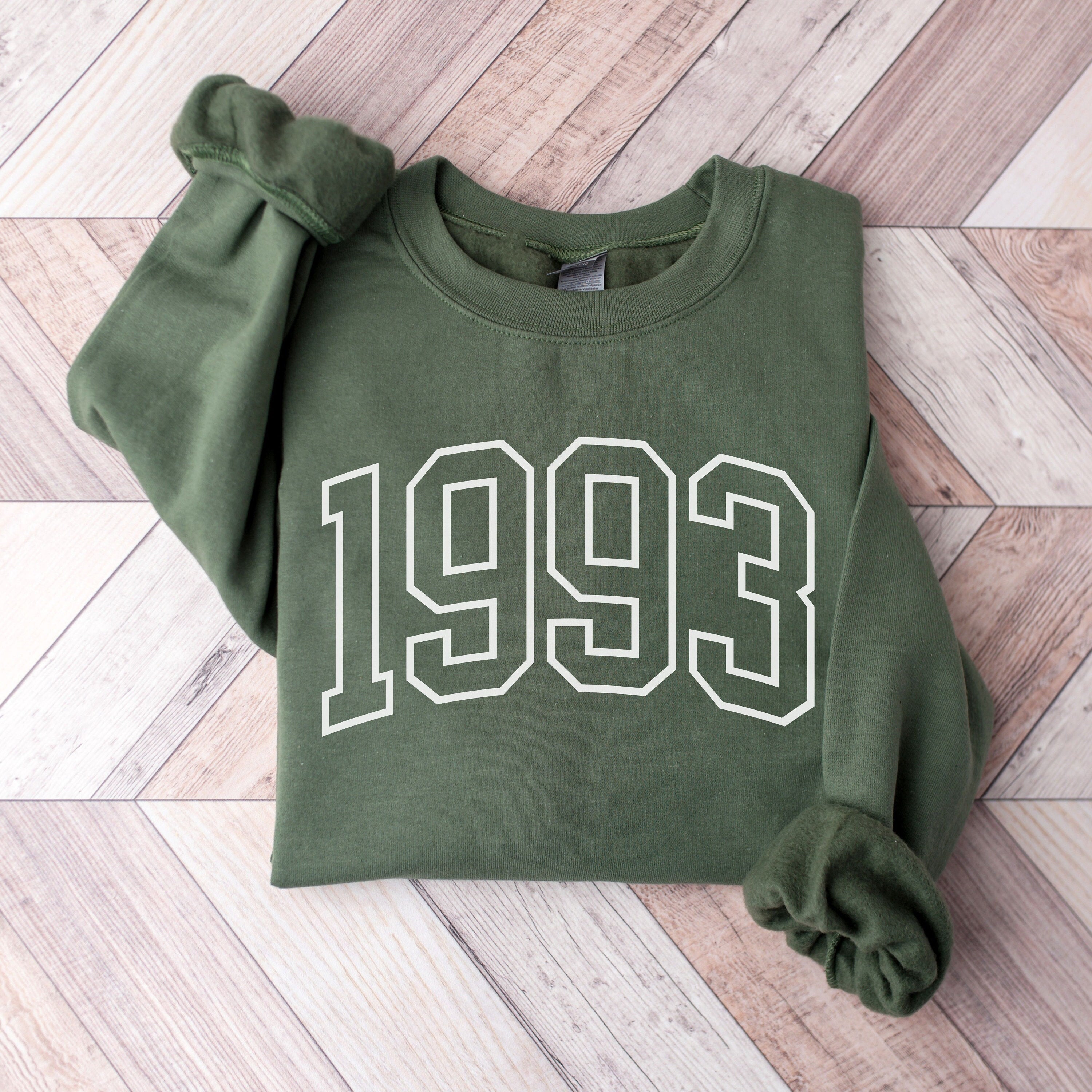 Birth Year Sweater, Personalized Birthday Gift, Womens Birthday Sweatshirt, 30th Birthday