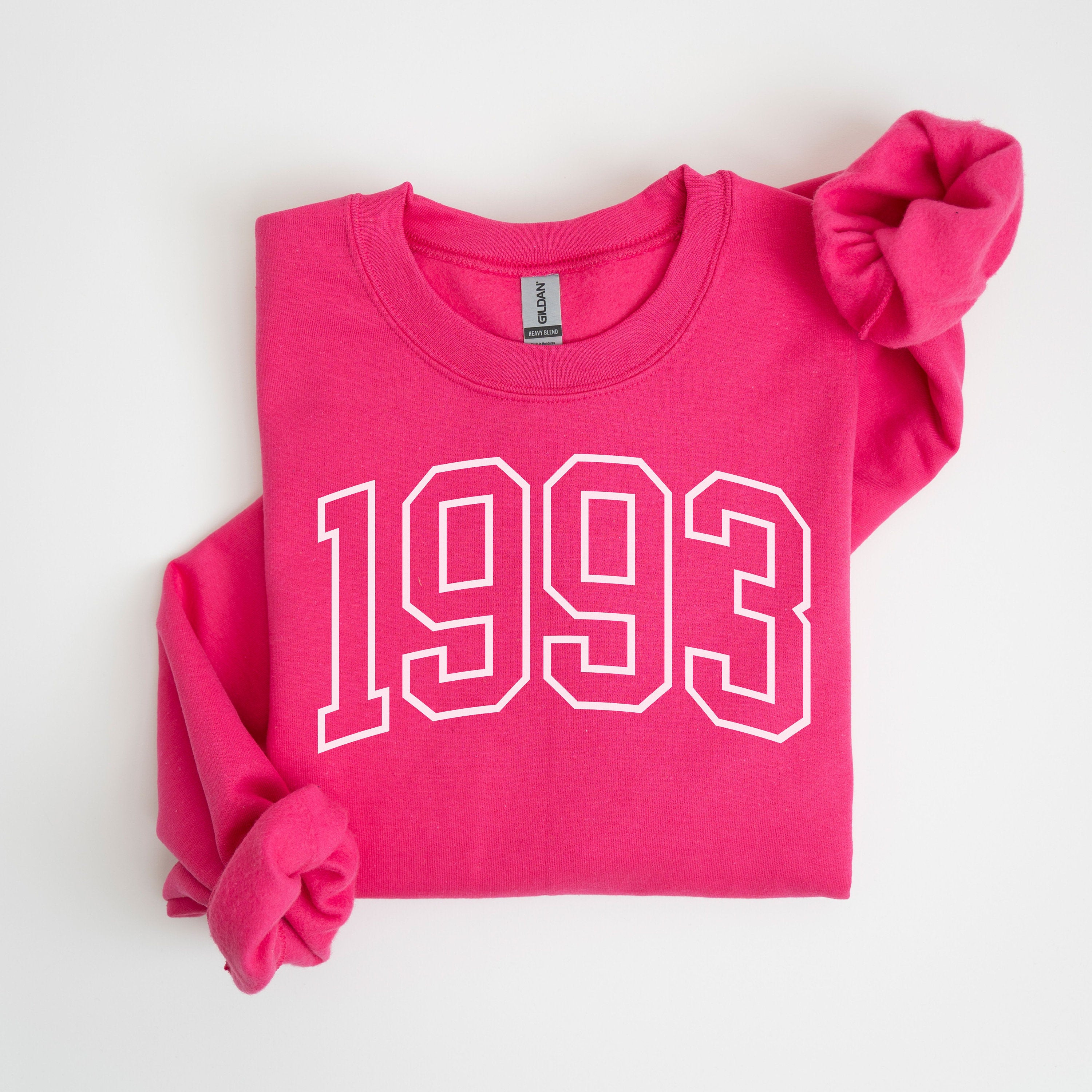 Birth Year Sweater, Personalized Birthday Gift, Womens Birthday Sweatshirt, 30th Birthday