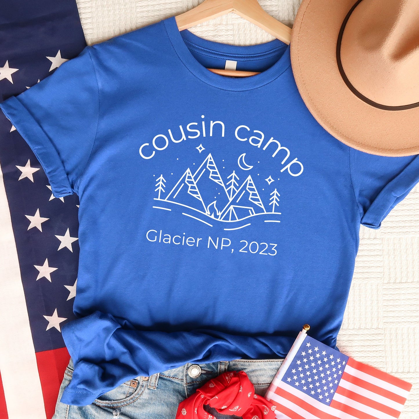 Custom Cousin Camp Shirts, Cousin Camping Crew Shirt, Family Reunion Shirt