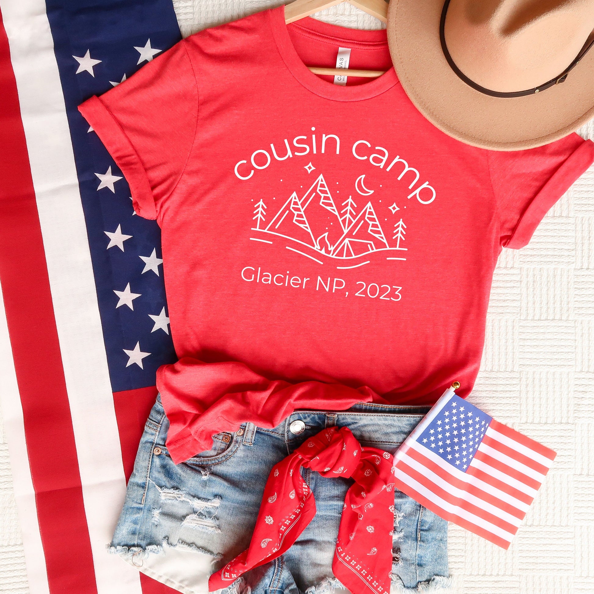 Custom Cousin Camp Shirts, Cousin Camping Crew Shirt, Family Reunion Shirt