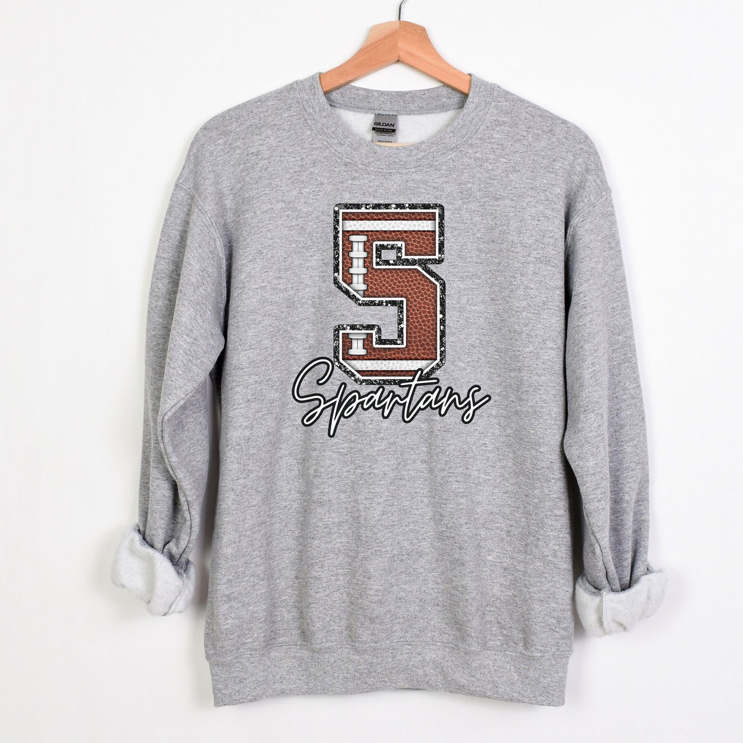 Custom Football Sweatshirt, Personalized Football Mom Sweater, Football Fan Pullover