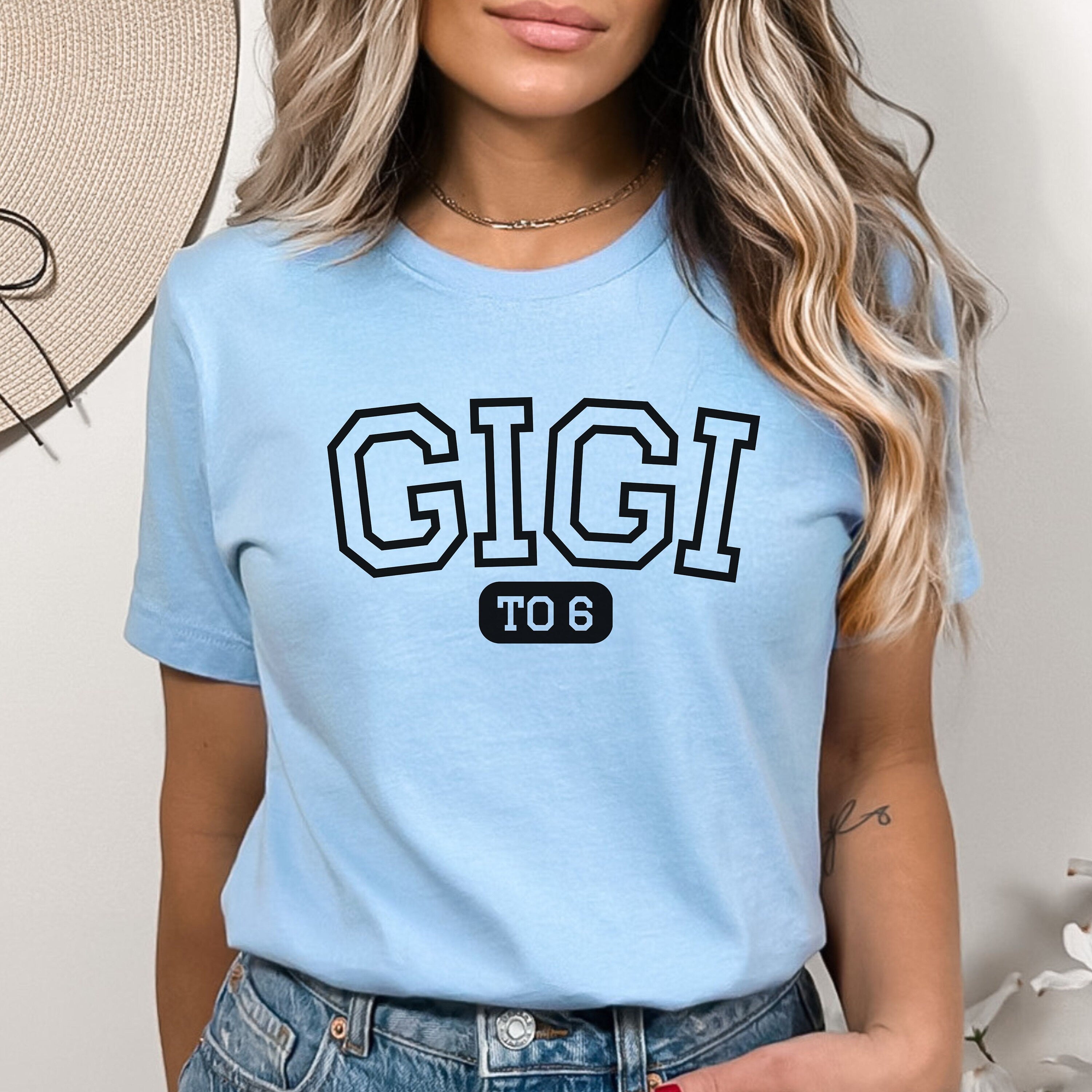 Custom Gigi Shirt, Gigi Shirt Personalized, Mothers day Gift, New Gigi gift