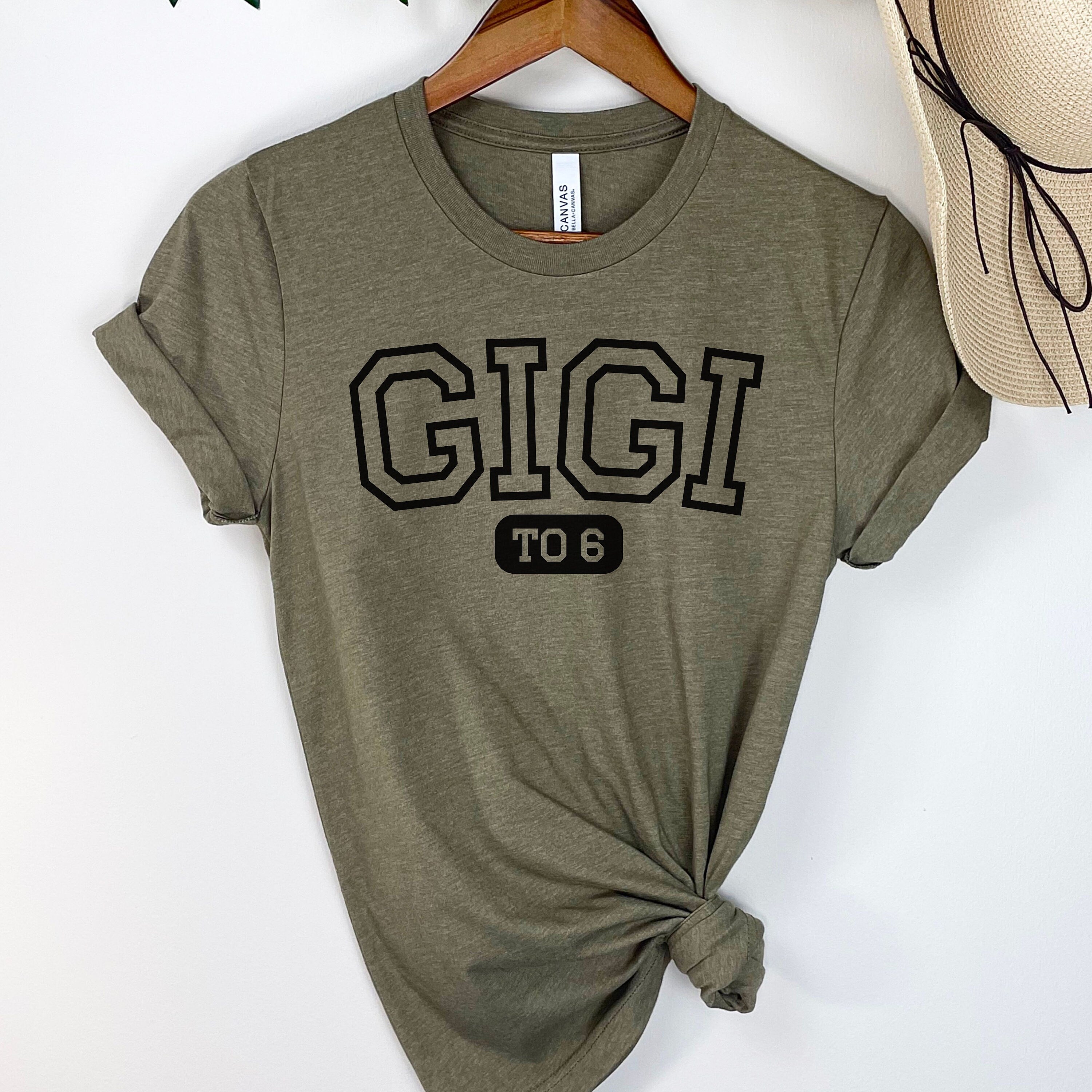 Custom Gigi Shirt, Gigi Shirt Personalized, Mothers day Gift, New Gigi gift