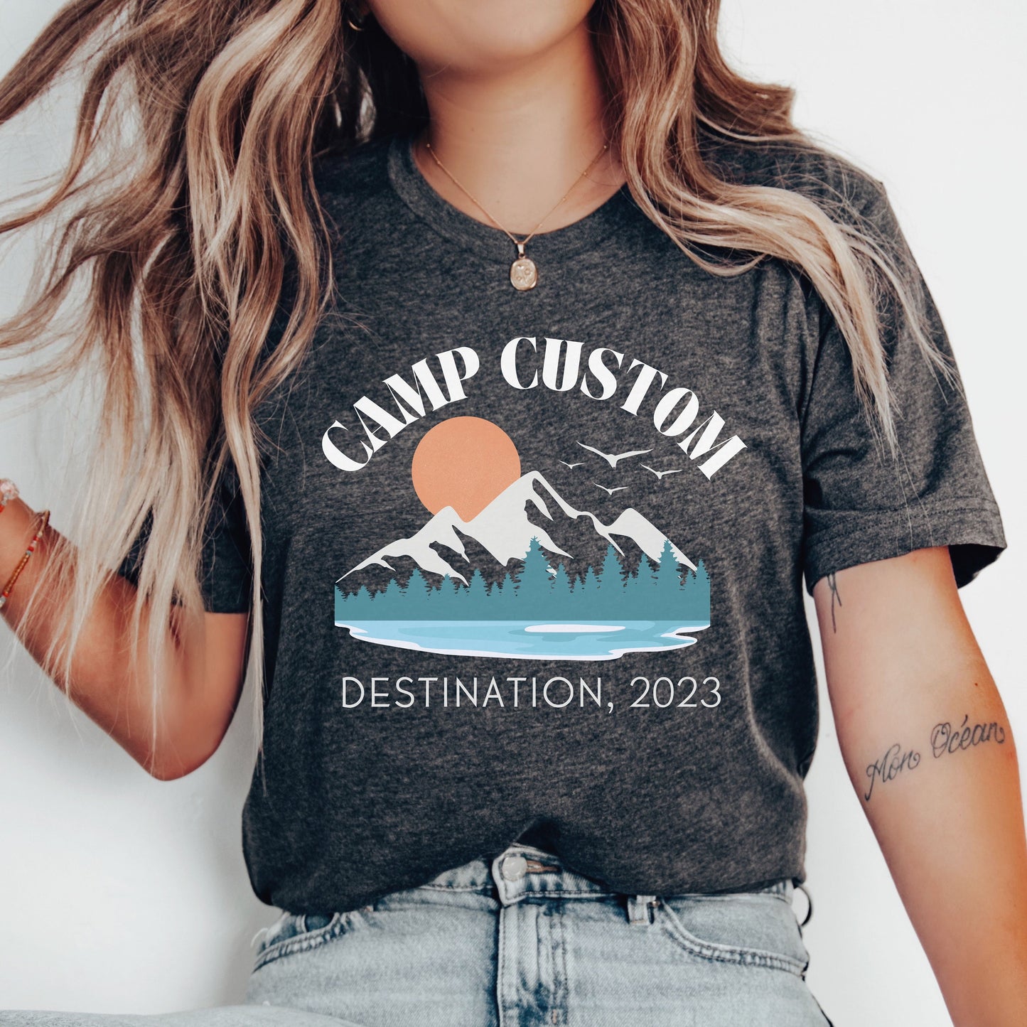 Custom Group Camping Shirts, Camp Bachelorette Shirt, Family Reunion Shirt