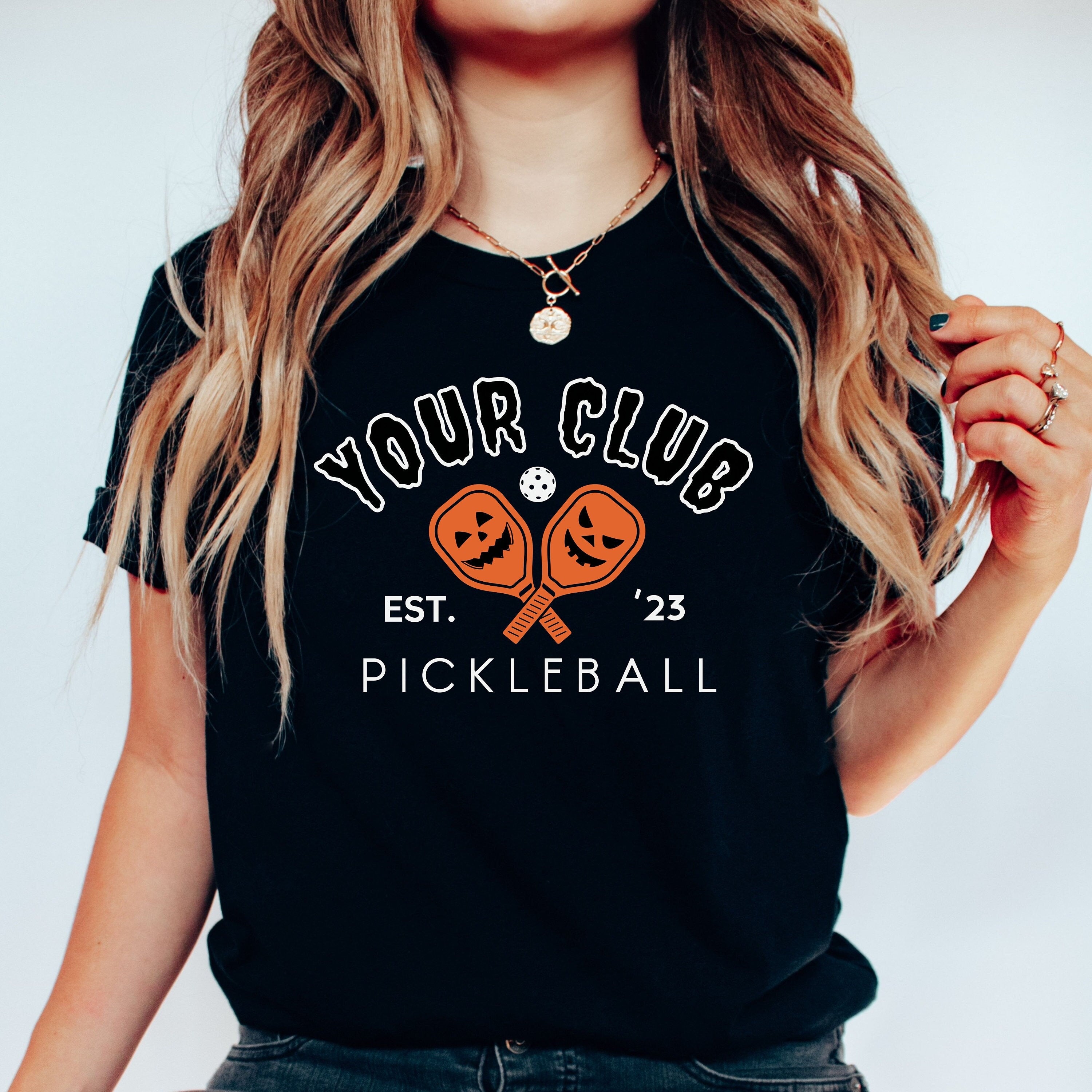 Halloween Pickleball Shirt, Pickleball League Shirt, Halloween Team Pickleball Shirt