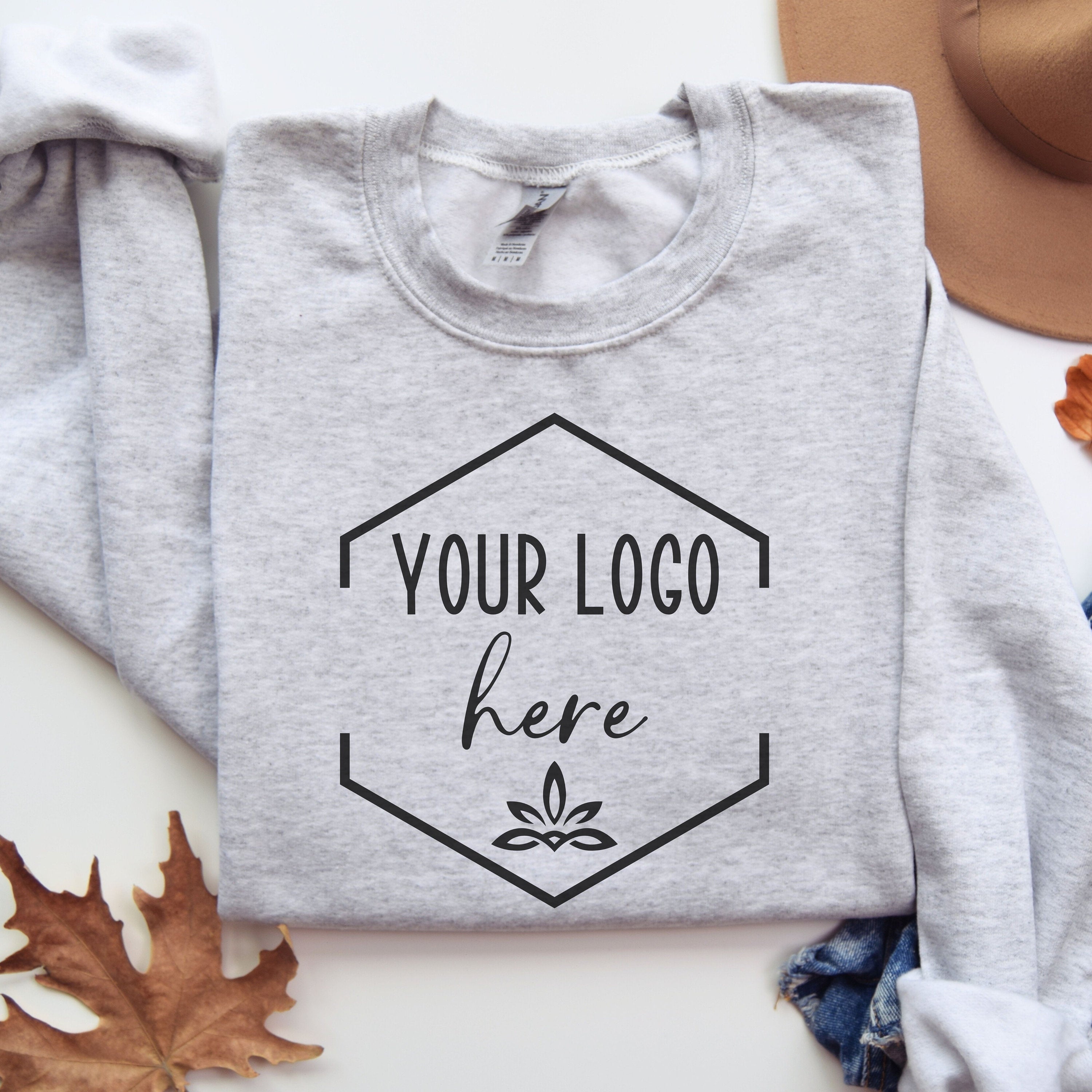 Custom Company Hoodie, Personalized Logo Sweatshirt