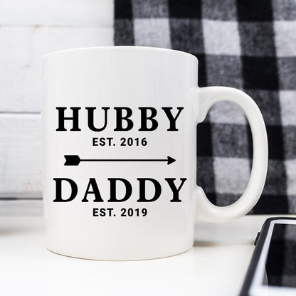 First Christmas Gift From Daughter From Wife From Son From Kids From Baby Girl Gift For Son New Dad Mug 1st Christmas Gifts