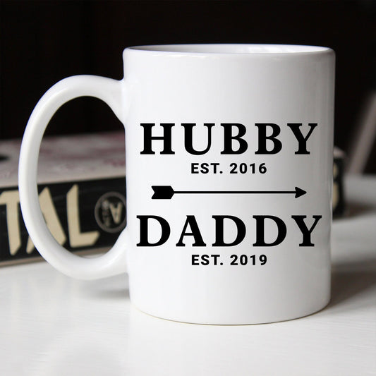 First Christmas Gift From Daughter From Wife From Son From Kids From Baby Girl Gift For Son New Dad Mug 1st Christmas Gifts