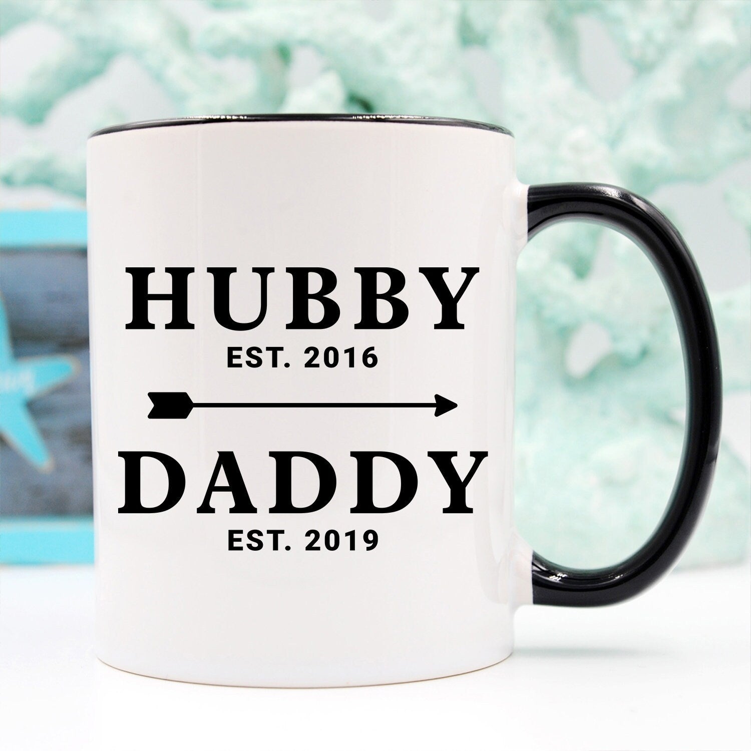 First Christmas Gift From Daughter From Wife From Son From Kids From Baby Girl Gift For Son New Dad Mug 1st Christmas Gifts