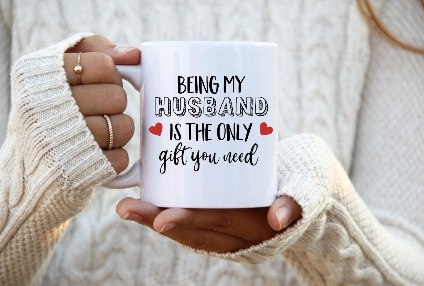 Funny Mug for Husband - Anniversary Gift Husband - Relationship Mug - Birthday Present for Him - Being my Husband is the only gift you need