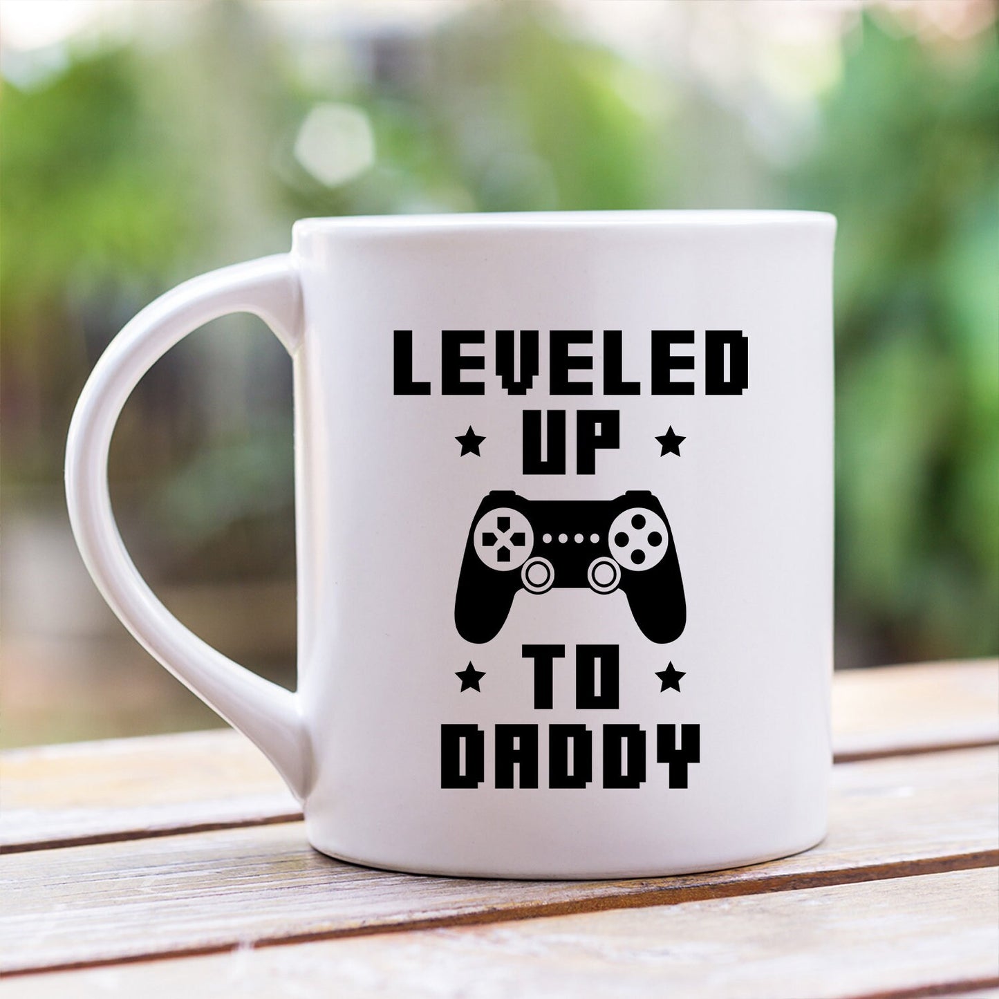 New Dad Coffee Mug Gifts For New Daddy Gamer Dad Mugs Daddy Cups Pregnancy Announcement Gift Ideas Leveled Up To Daddy