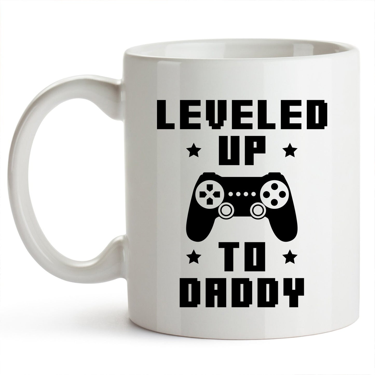 New Dad Coffee Mug Gifts For New Daddy Gamer Dad Mugs Daddy Cups Pregnancy Announcement Gift Ideas Leveled Up To Daddy