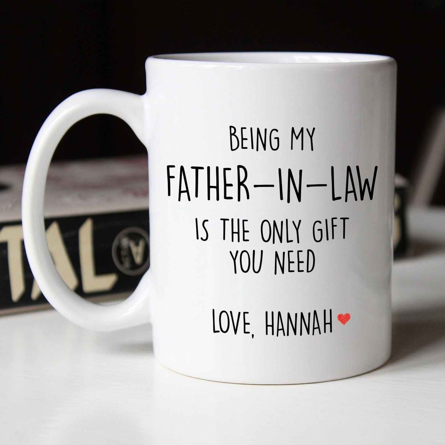 Personalized Father in Law Mug Father in Law Gift Custom Father-in-Law Gift Wedding Gift from Bride Father in Law Gift from Bride