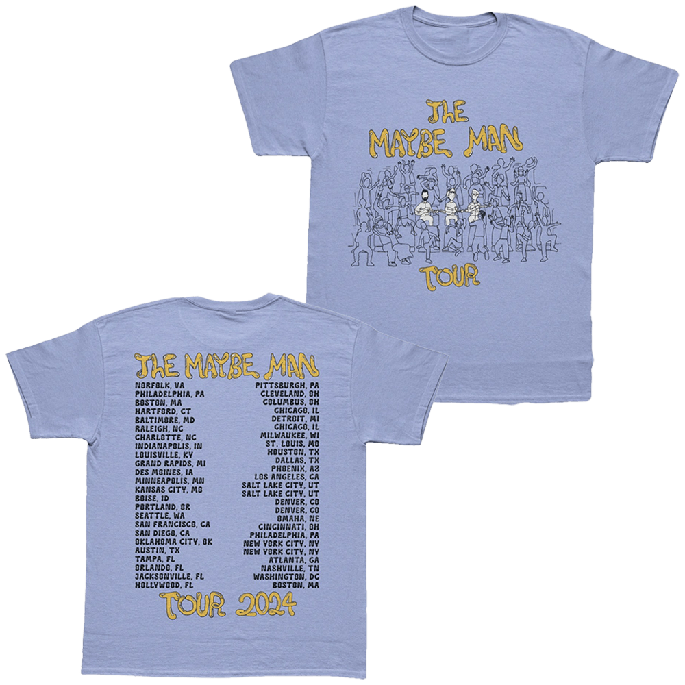 AJR Brothers Merch The Maybe Man Crowd Tour T-Shirt Ajr Brothers Shirt Him Gifts - Lily Birch Market