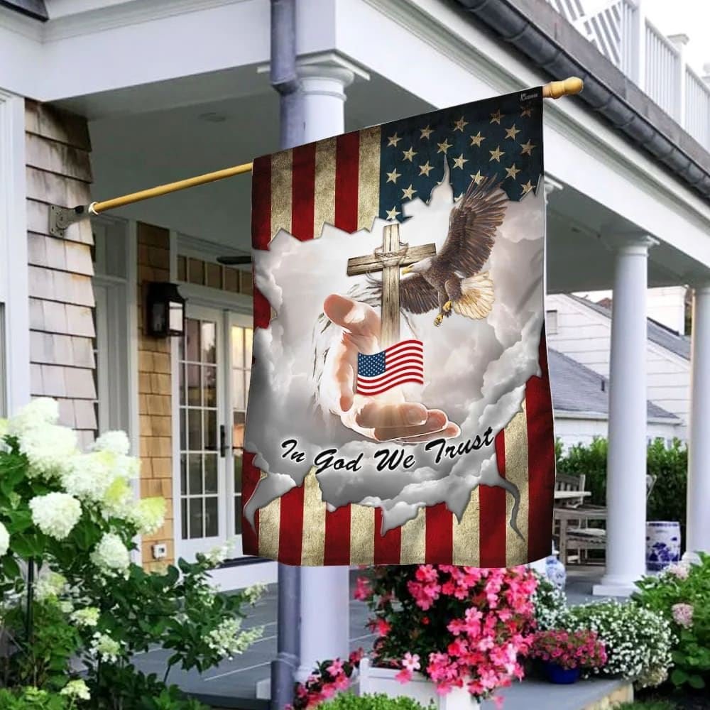 American House Flags Christian and Scripture Banners