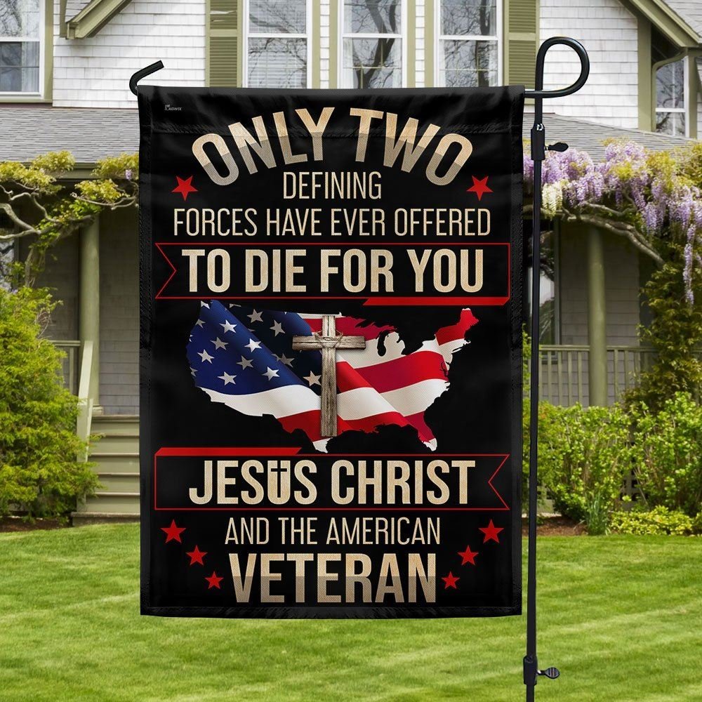 American Veteran and Faith Tribute Flag