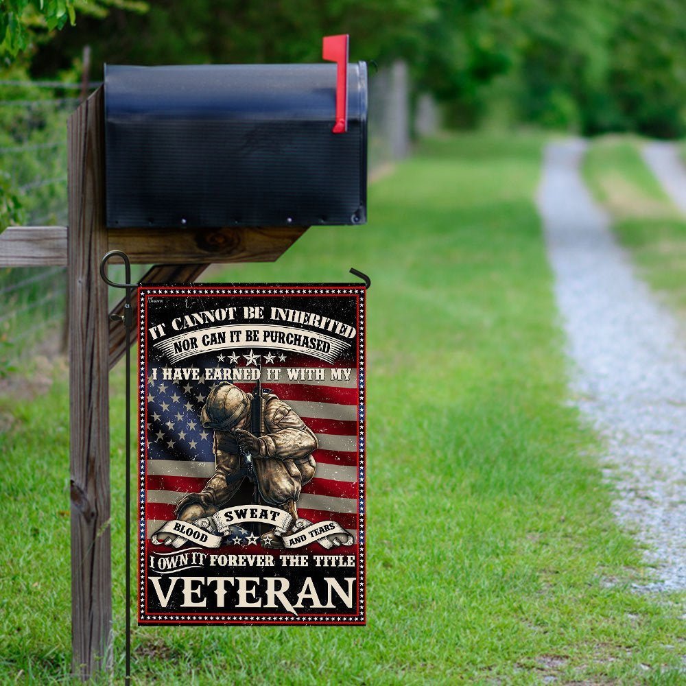 American Veteran Commemorative Garden Flag