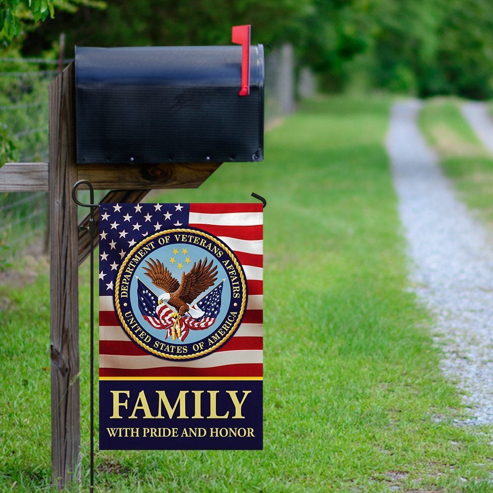 American Veteran Pride Garden Flag