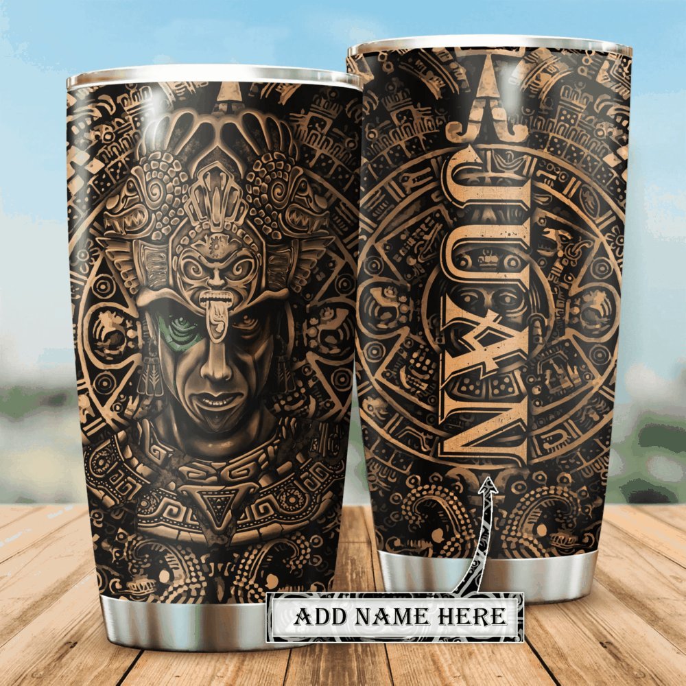 Aztec Mexican Personalized Tumbler