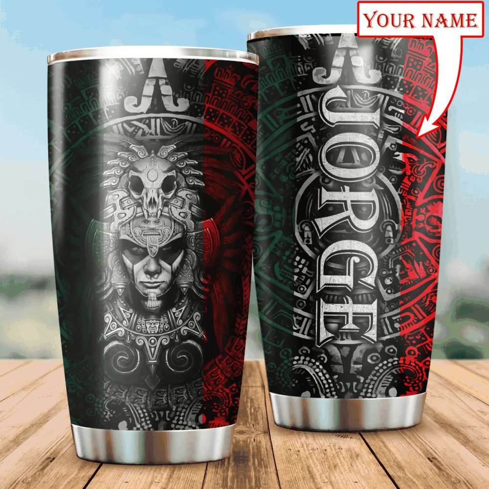 Aztec Mexico Personalized Tumbler