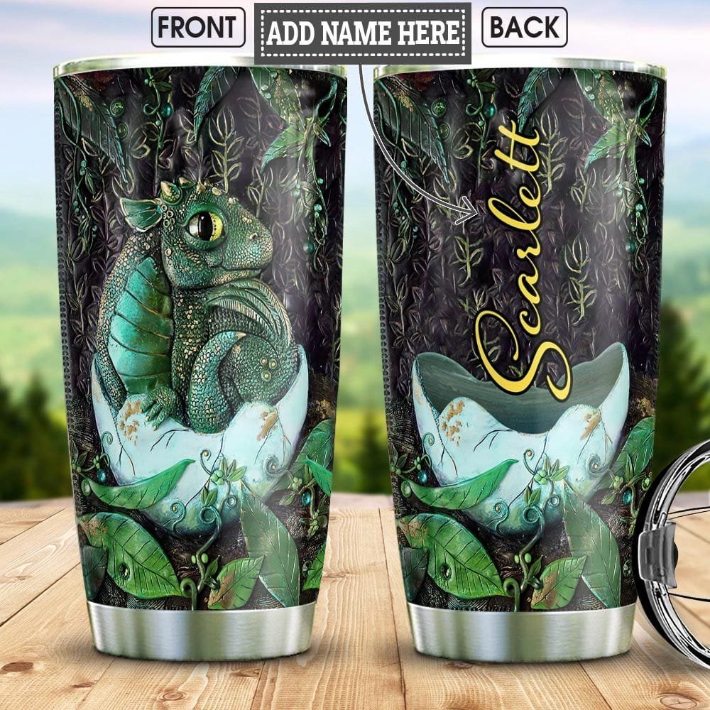 Baby Dragon Personalized Tumbler