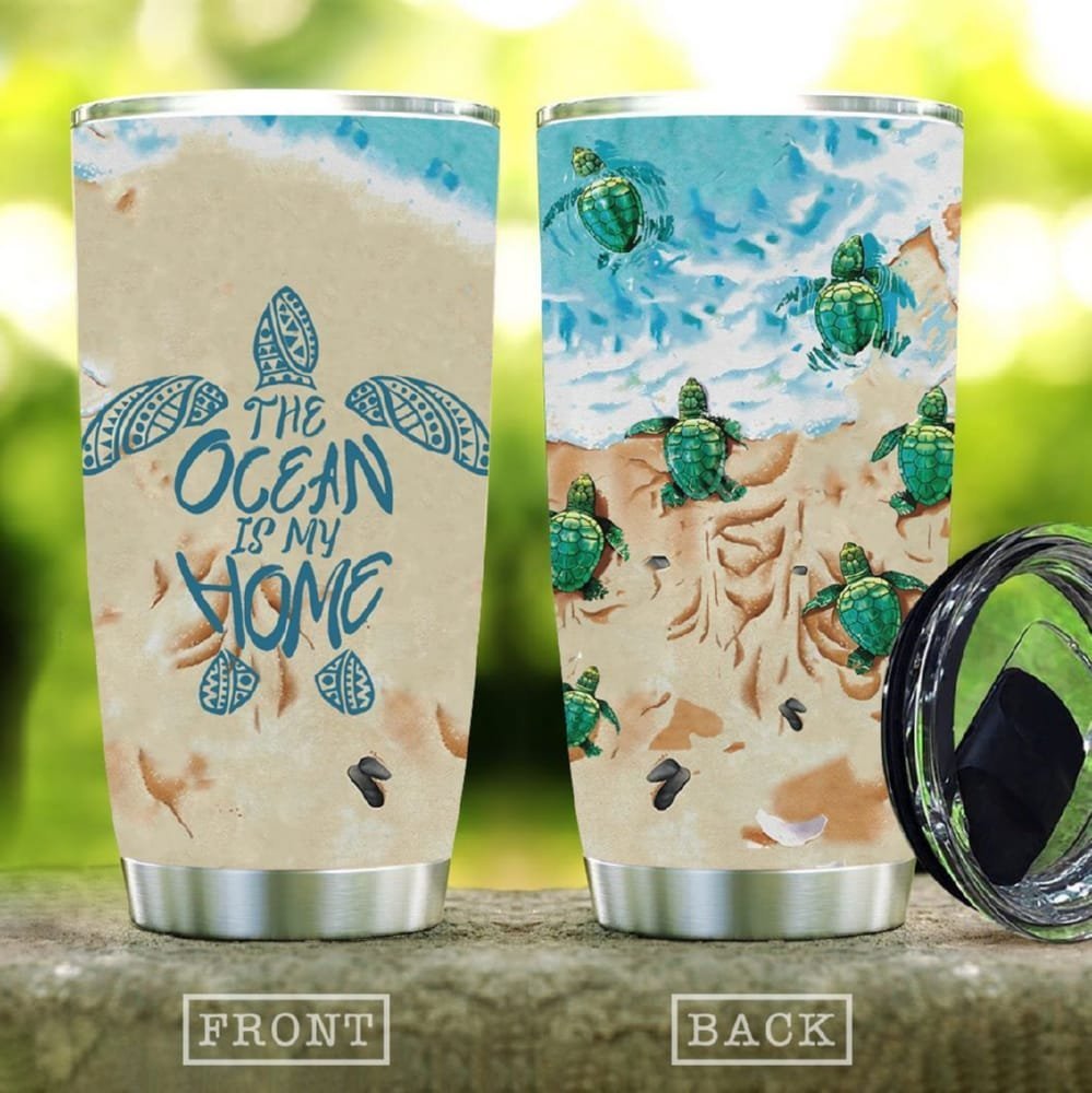 Baby Turtle Personalized Tumbler