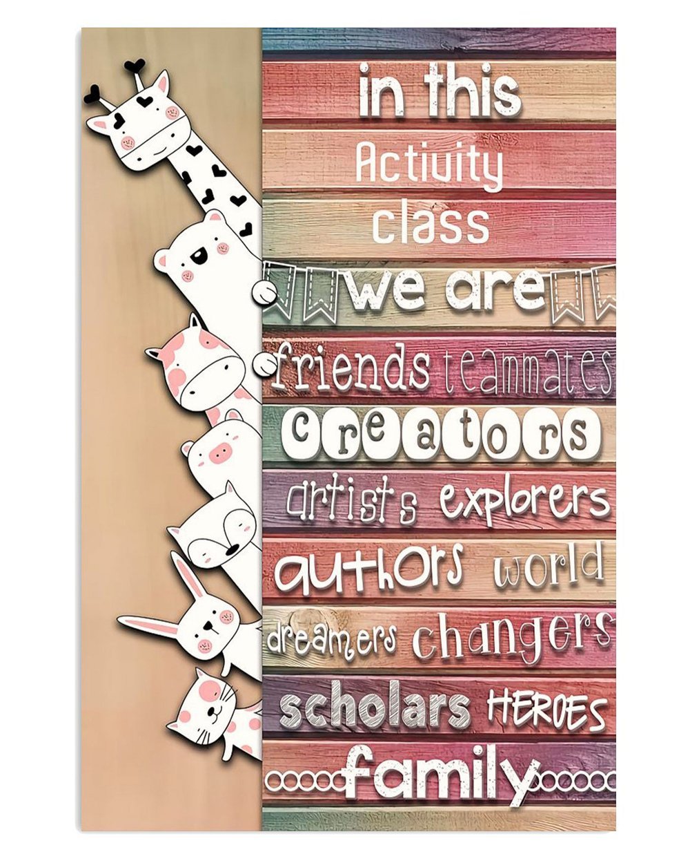 Back to School Teacher Classroom Posters