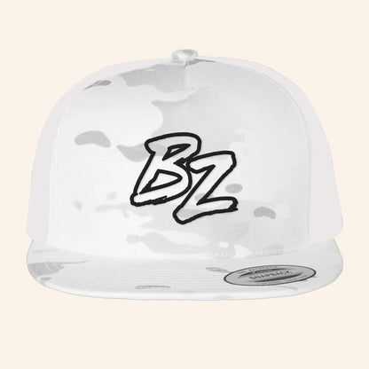 Bailey Zimmerman Merch Tour 2025 BZ White Camo Hat Snapback Best Gifts For Husband - Lilybirchmarket