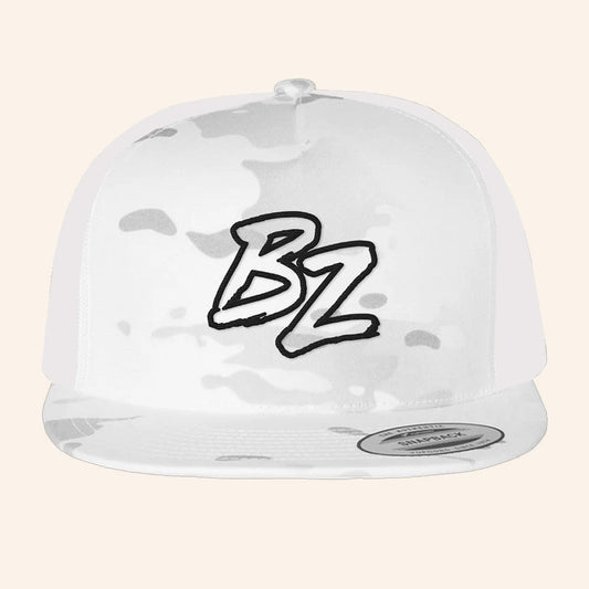 Bailey Zimmerman Merch Tour 2025 BZ White Camo Hat Snapback Best Gifts For Husband - Lilybirchmarket