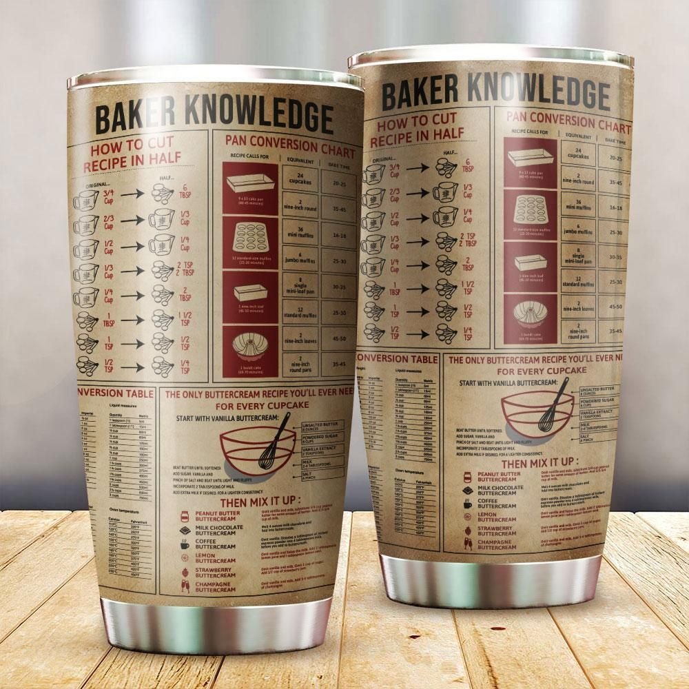 Baker Knowledge Personalized Tumbler