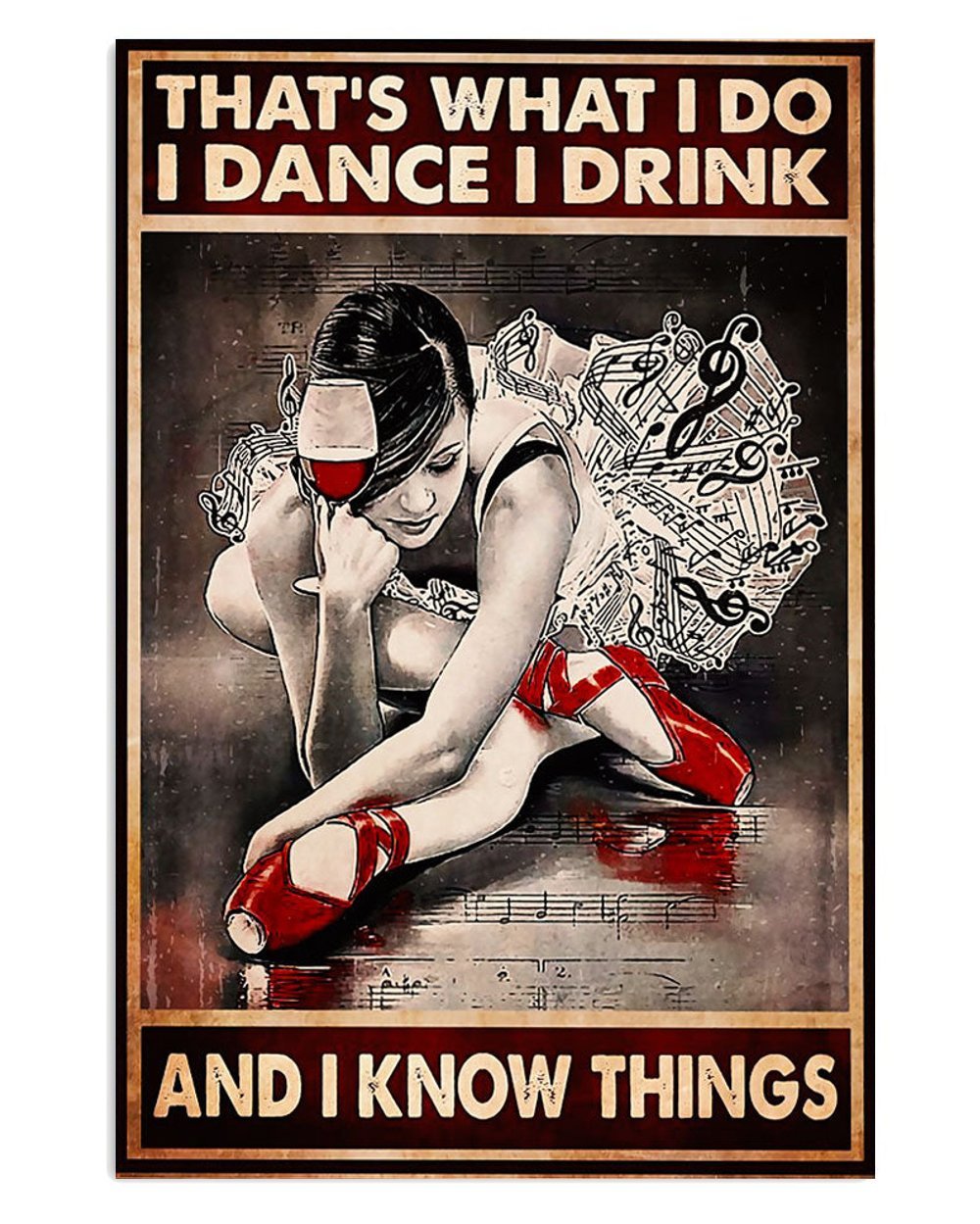 Ballet Dance Knowledge Poster