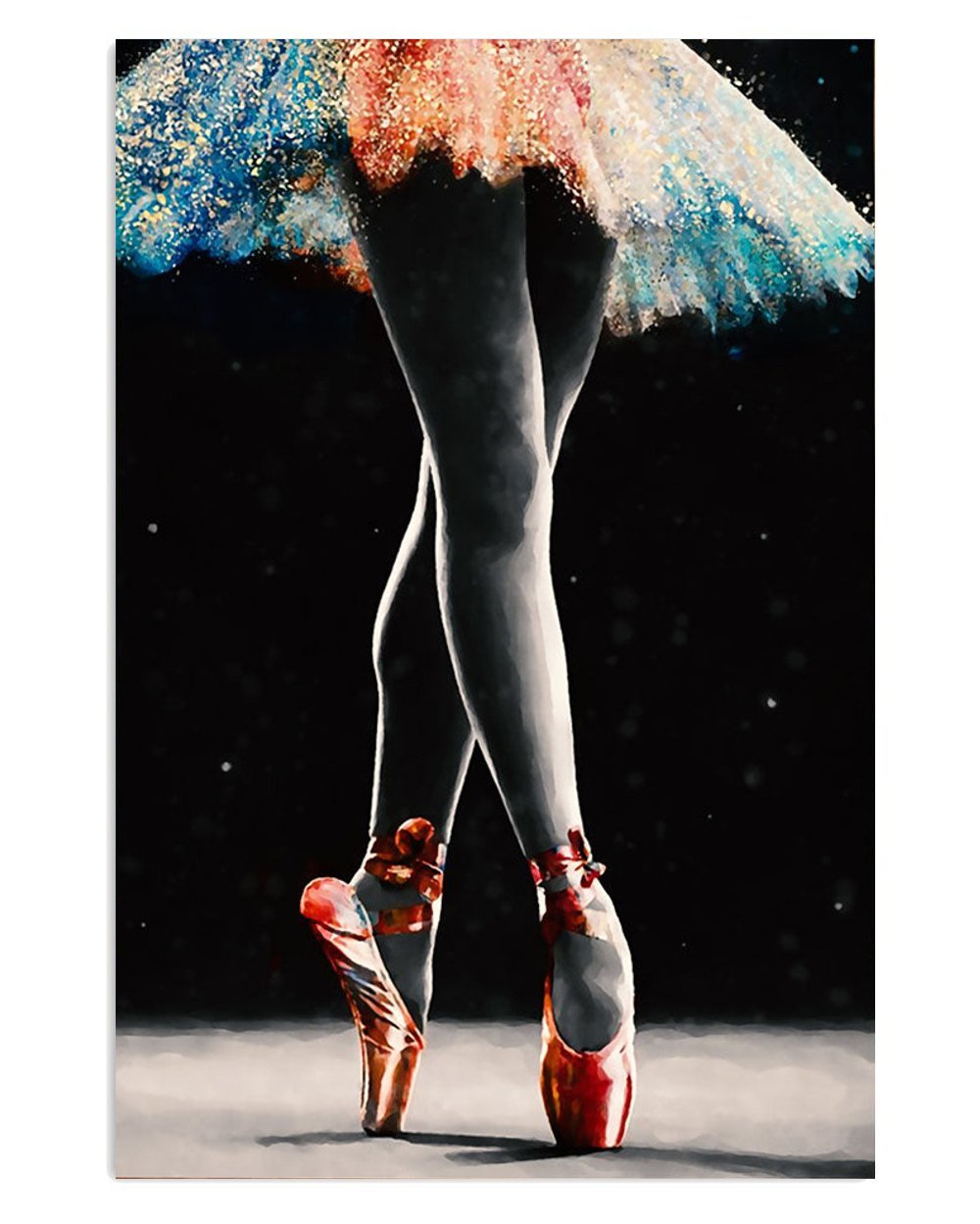 Ballet Dancer Art Poster