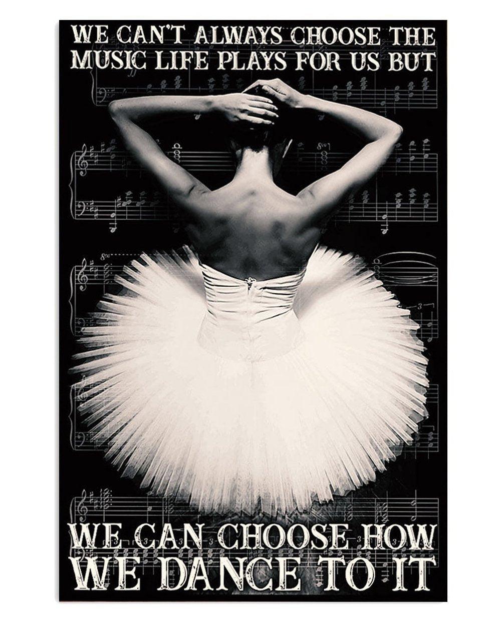 Ballet Dancer Ballerinas Art Poster