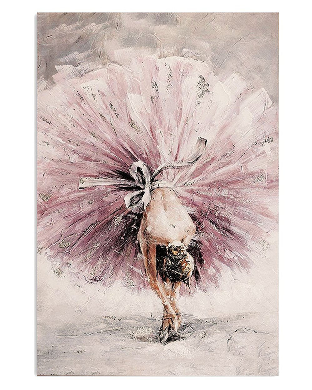 Ballet Dancer Painting Poster