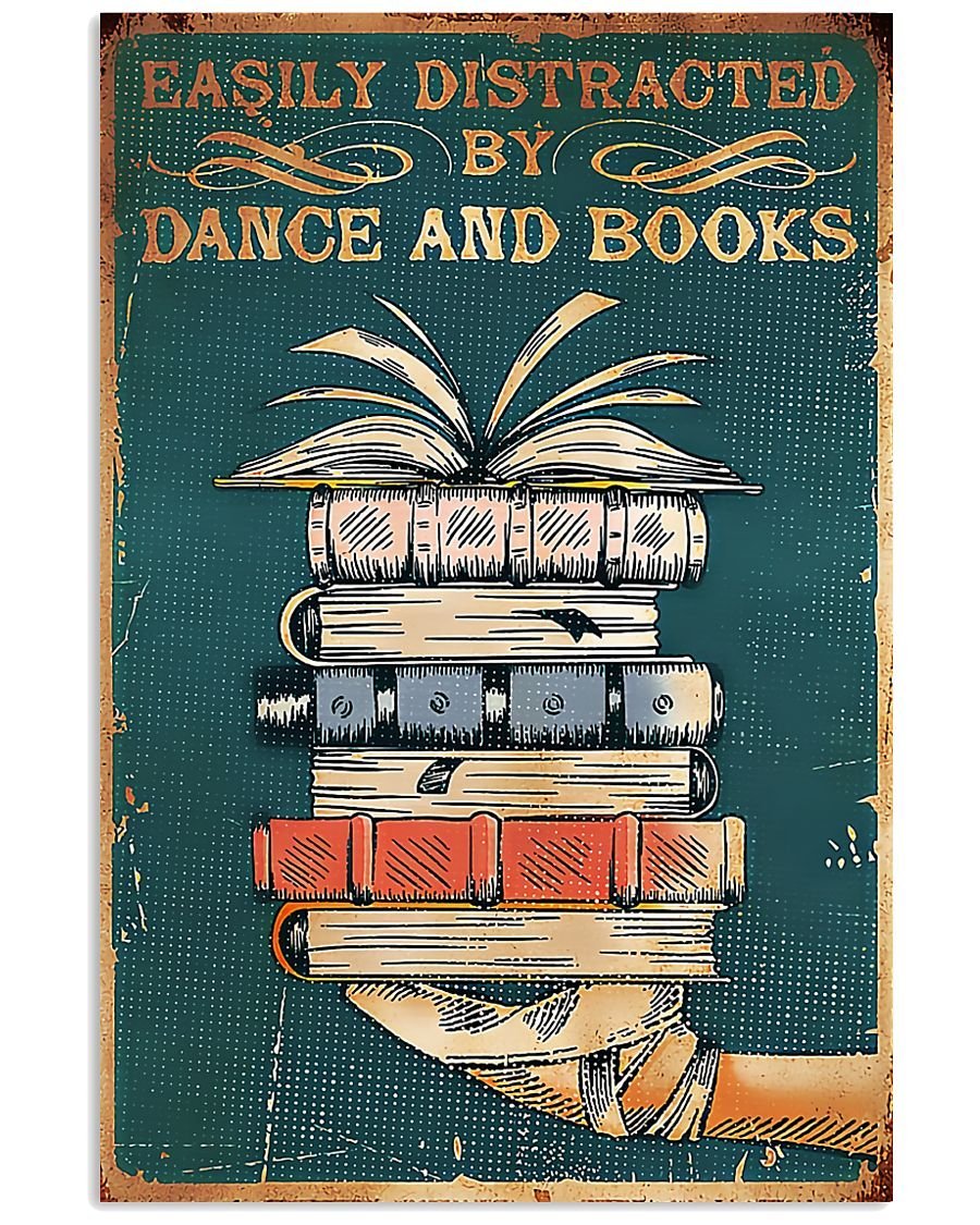 Ballet-Inspired Poster for Book Lovers