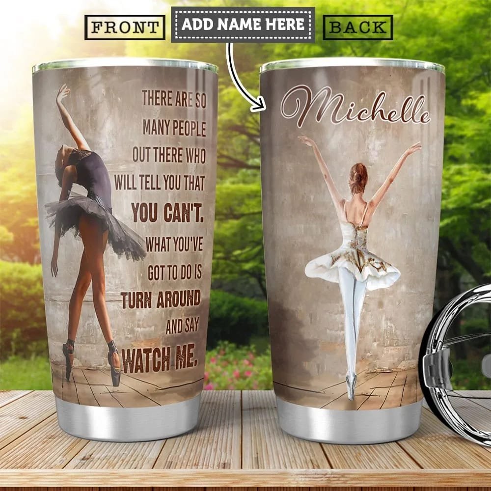 Ballet Personalized Tumbler