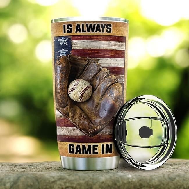 Baseball Is Always Game In Personalized Tumbler