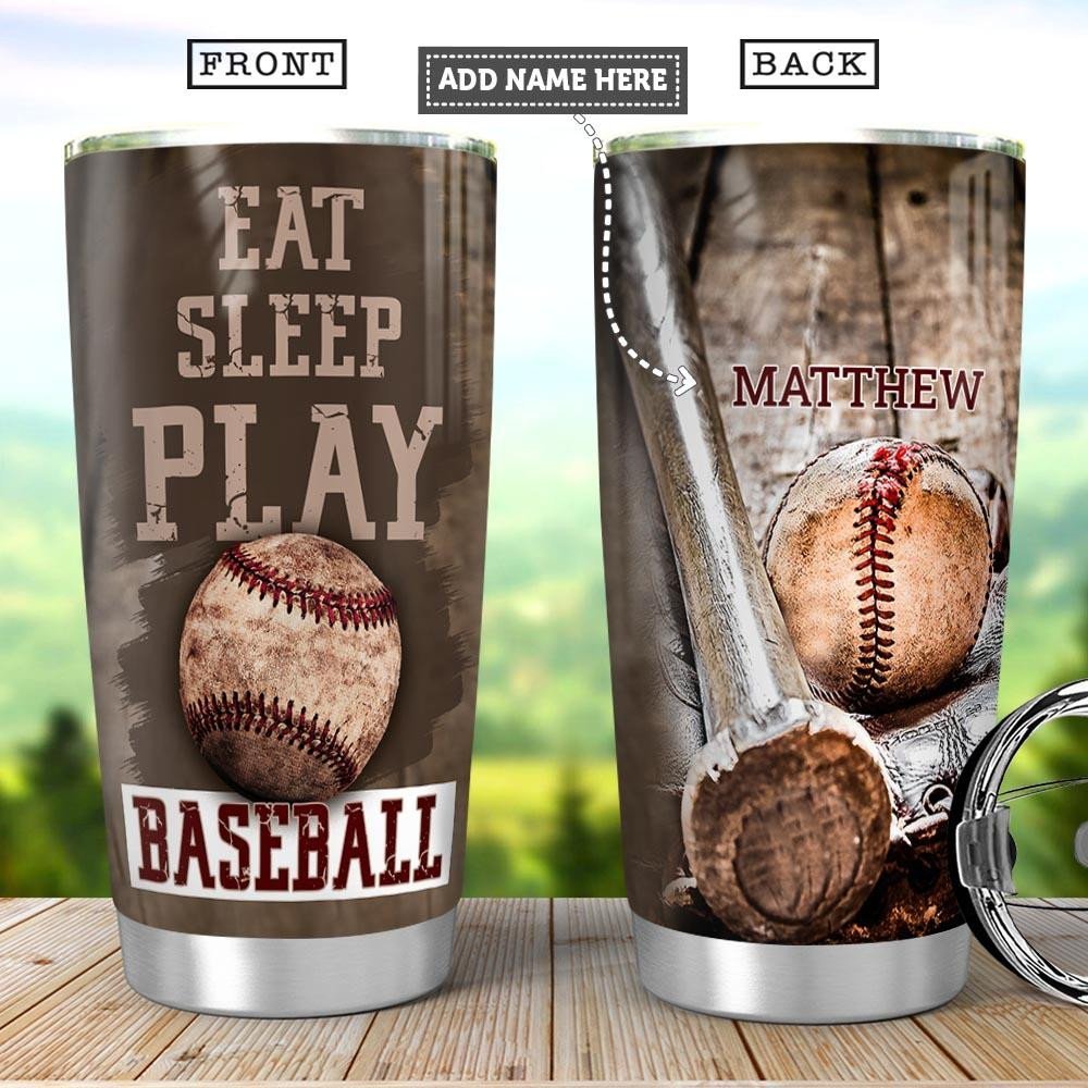 Baseball Personalized Tumbler