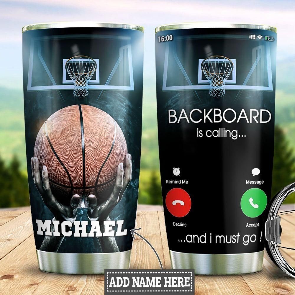 Basketball Calling Personalized Tumbler