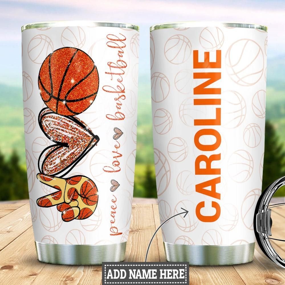 Basketball Lover Personalized Tumbler