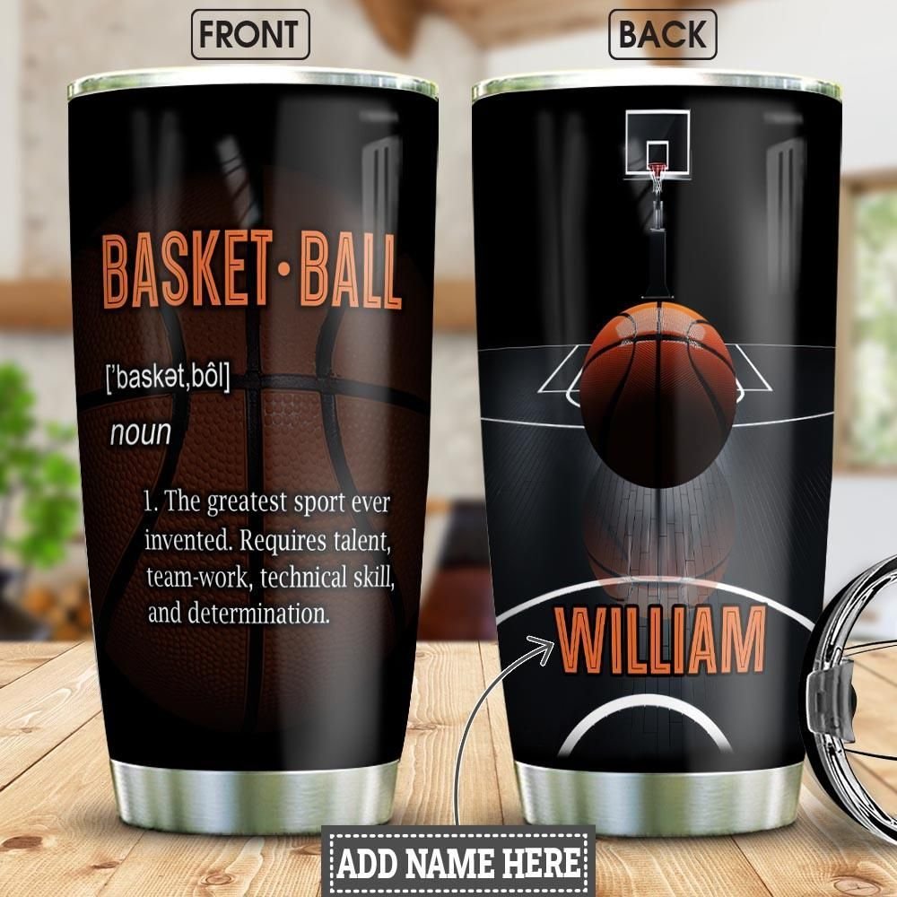 Basketball Personalized Tumbler