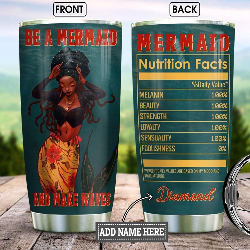 Be A Mermaid Personalized Tumbler