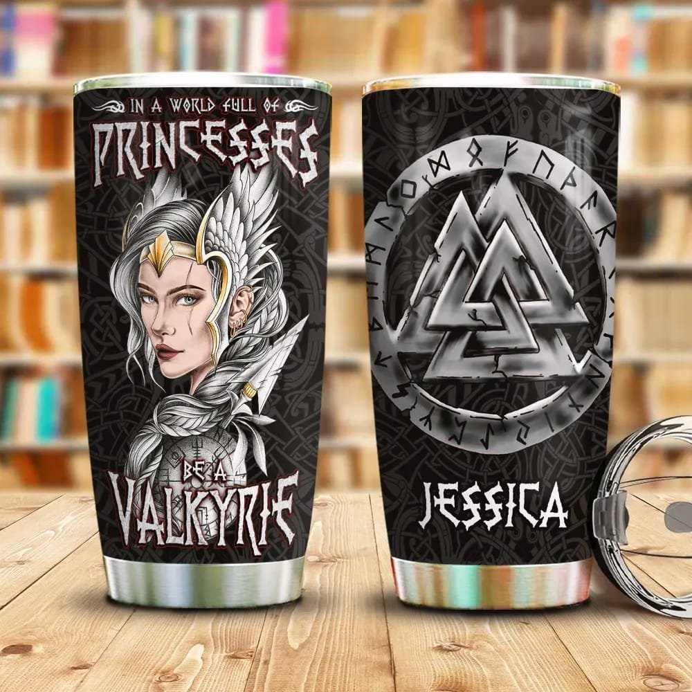 Be A Valkyrie Personalized Tumbler