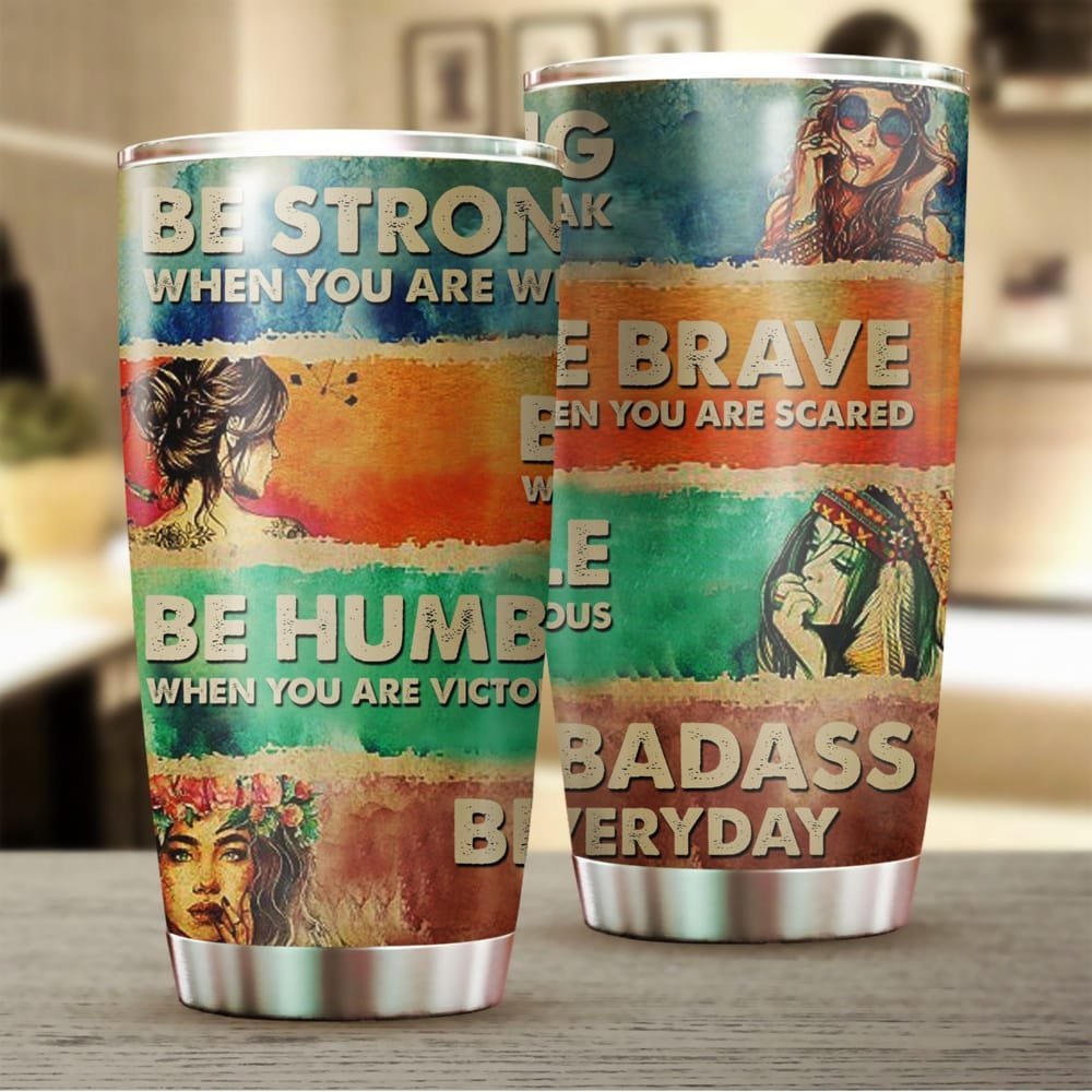 Be Hippie Personalized Tumbler