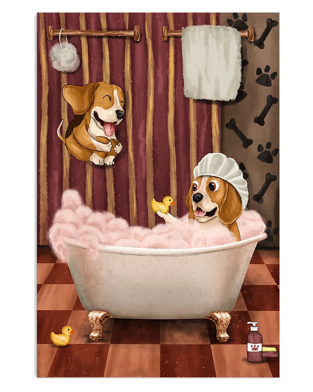 Beagle Dog Poster