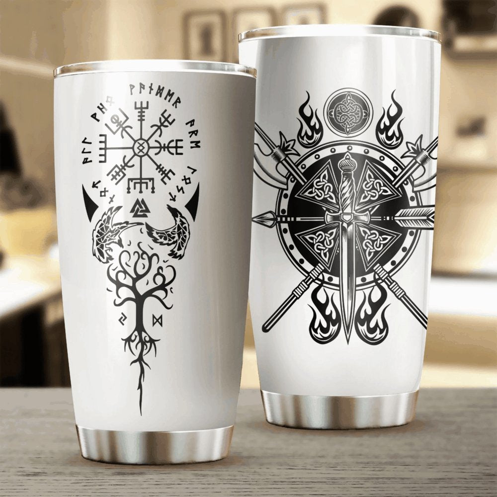 Beautiful Viking Personalized Tumbler