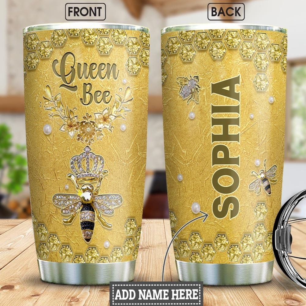 Bee Jewelry Personalized Tumbler