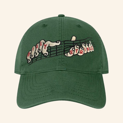 Billy Strings Merch Fingers Embroidered Hat Christmas Gifts For Music Lovers - Lilybirchmarket