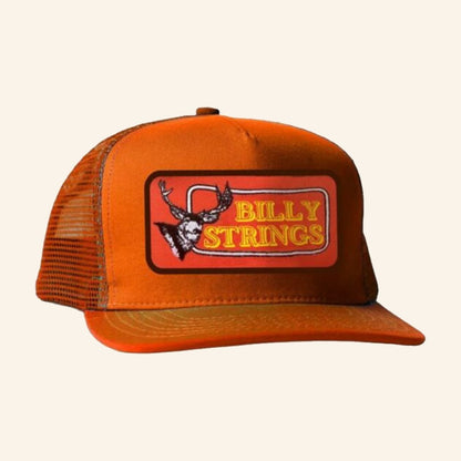 Billy Strings Merch Orange Deer Trucker Hat Imogene Willie Hat Presents For Music Lovers - Lilybirchmarket