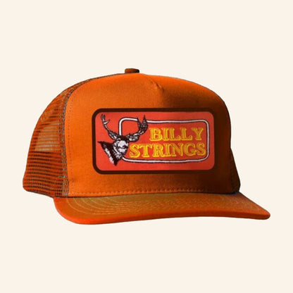 Billy Strings Merch Orange Deer Trucker Hat Imogene Willie Hat Presents For Music Lovers - Lilybirchmarket